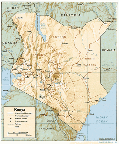 Kenya Maps - Missions of Hope
